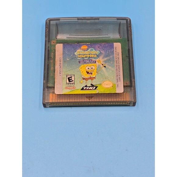 SpongeBob SquarePants: Legend of the Lost Spatula Nintendo GameBoy Color - Picture 1 of 2